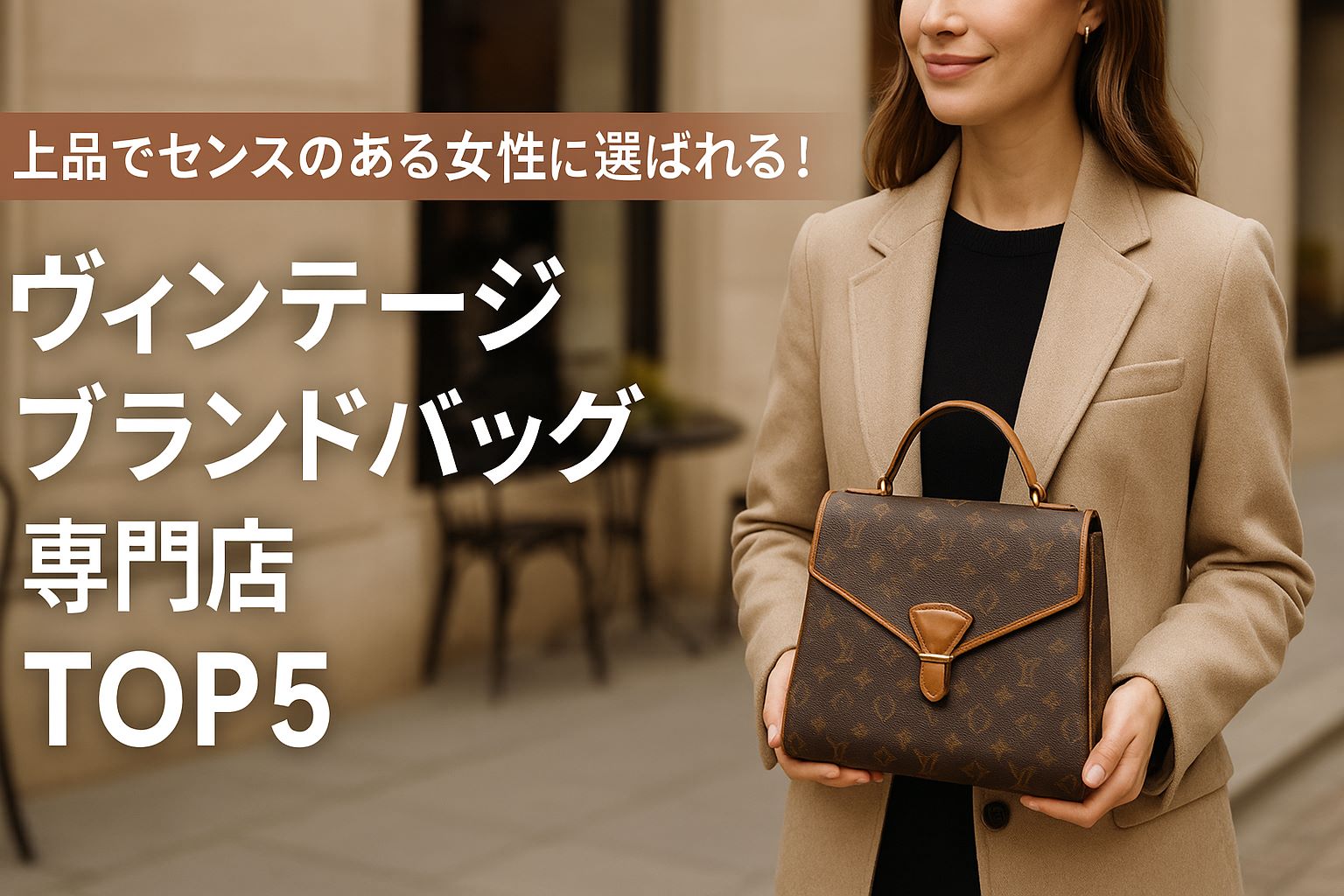 上品でセンスのある女性に選ばれる！ヴィンテージブランドバッグ専門店TOP5｜No.1はTrip