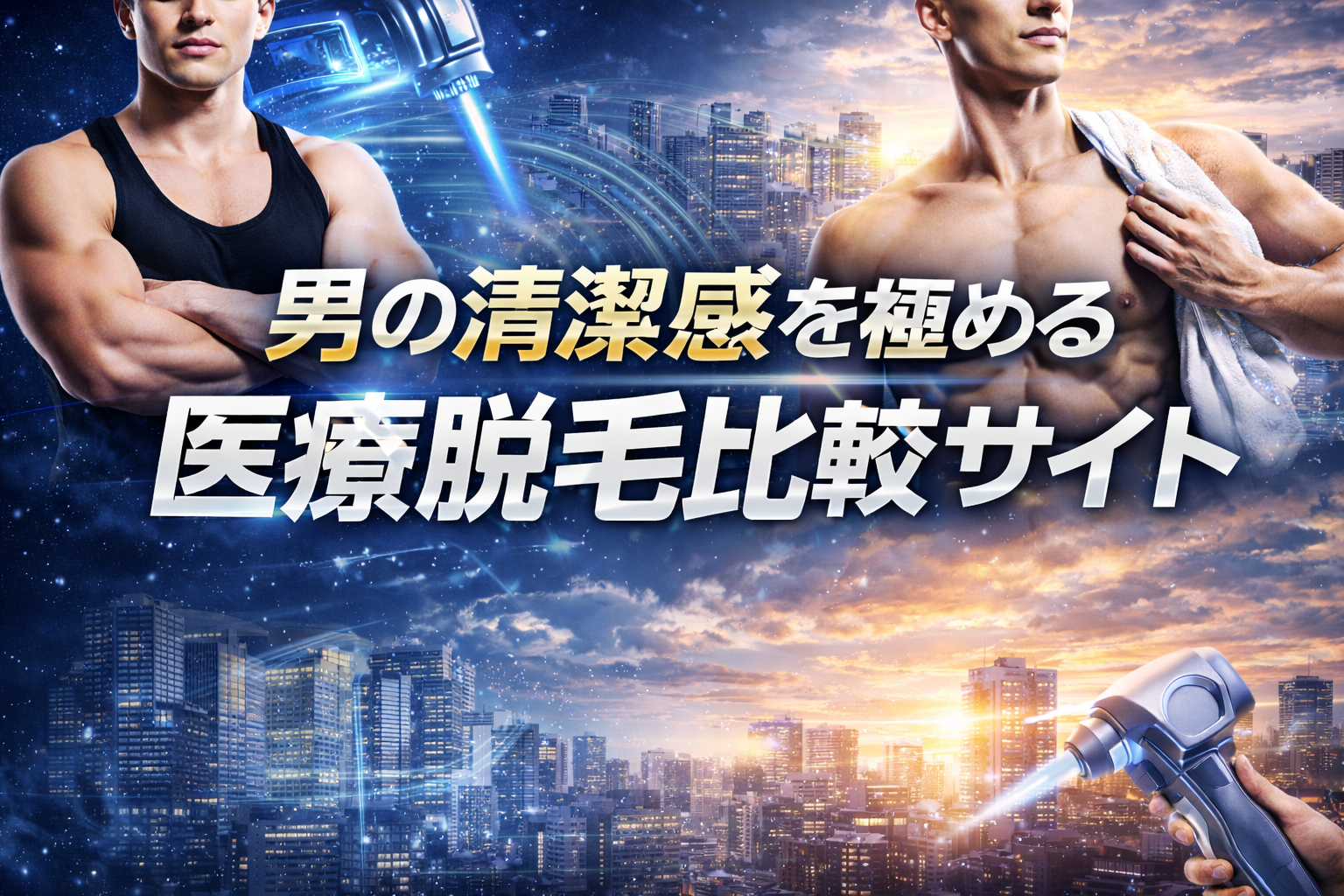 男の清潔感を極める医療脱毛比較サイト｜レジーナクリニックオムを中心に徹底検証