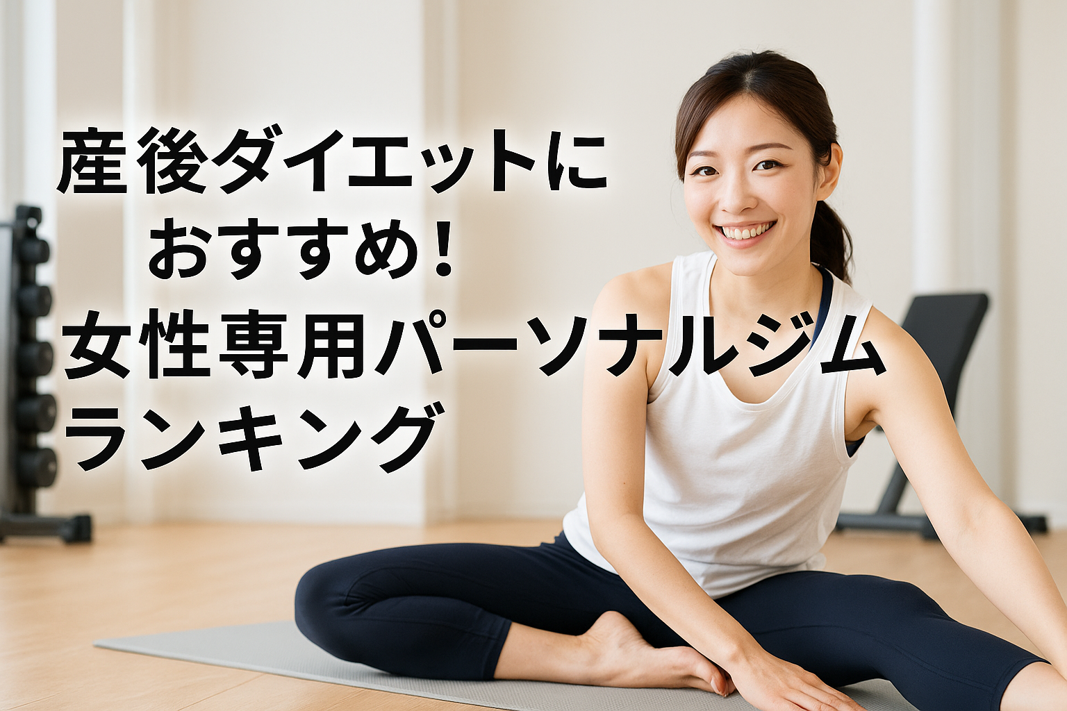 産後ダイエットにおすすめ！女性専用パーソナルジムランキング