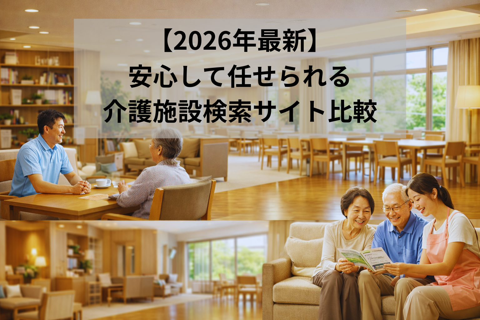 【2026年最新】安心して任せられる介護施設検索サイト比較